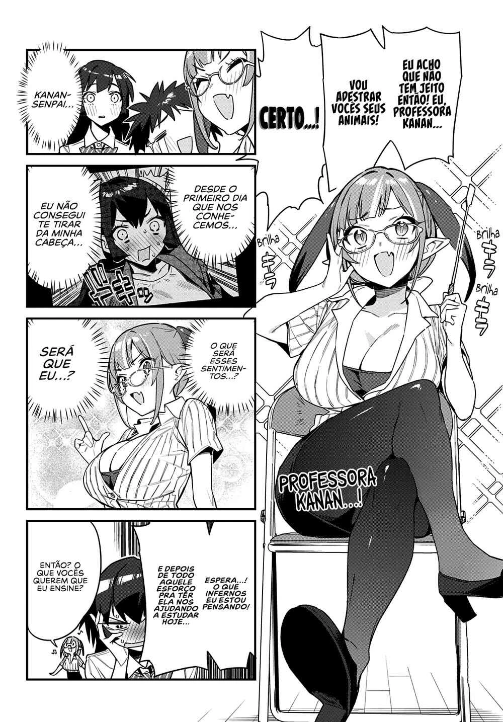 Kanan-Sama Wa Akumade Choroi — Cap. 19, pág. 3