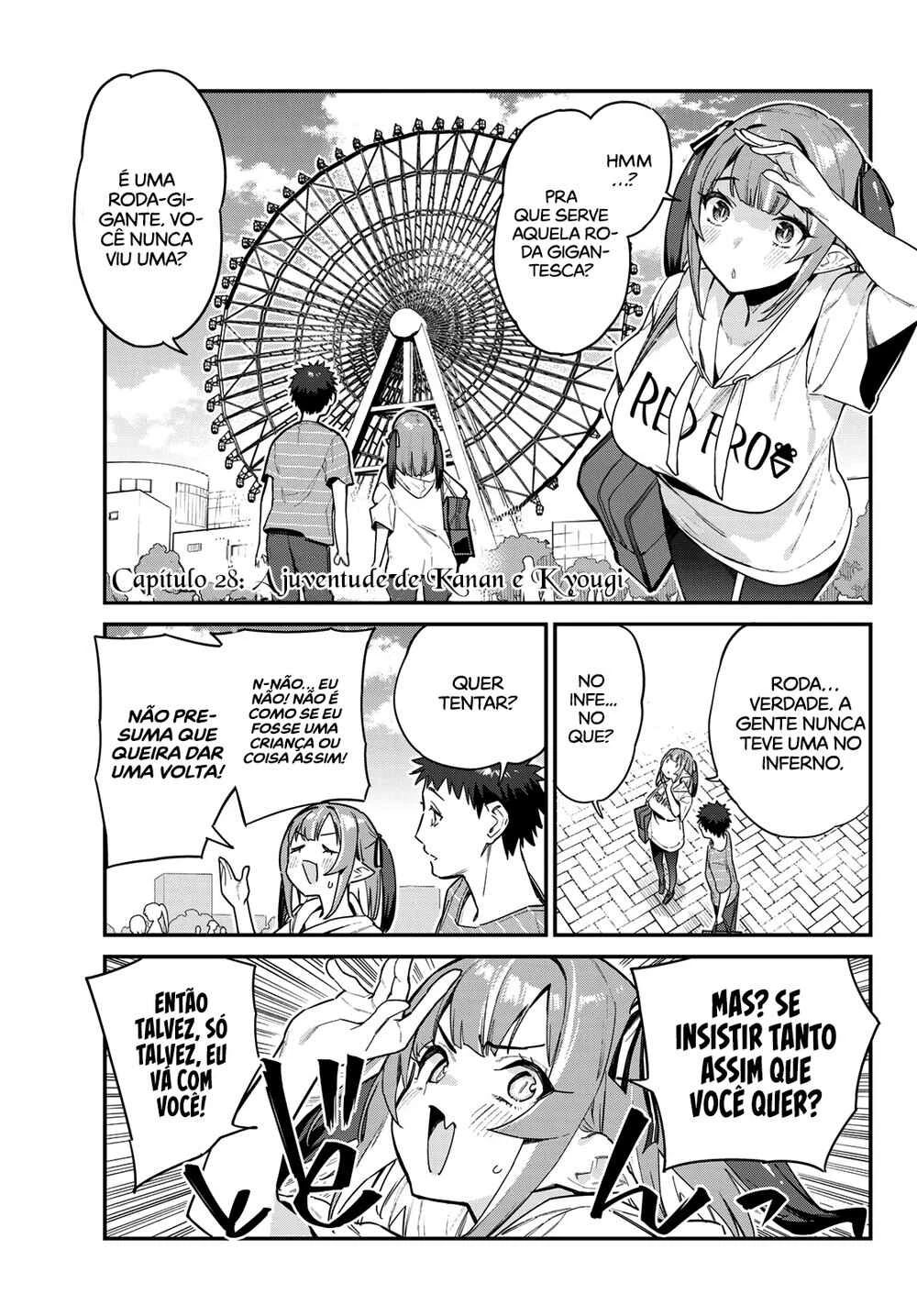 Kanan-Sama Wa Akumade Choroi — Cap. 28, pág. 3