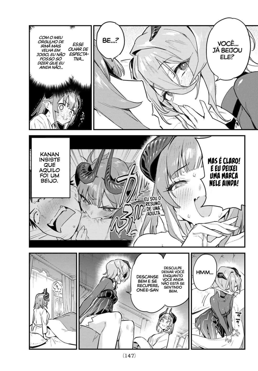 Kanan-Sama Wa Akumade Choroi — Cap. 40, pág. 8