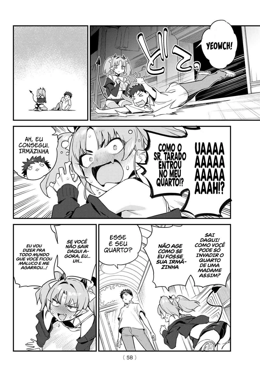 Kanan-Sama Wa Akumade Choroi — Cap. 45, pág. 7