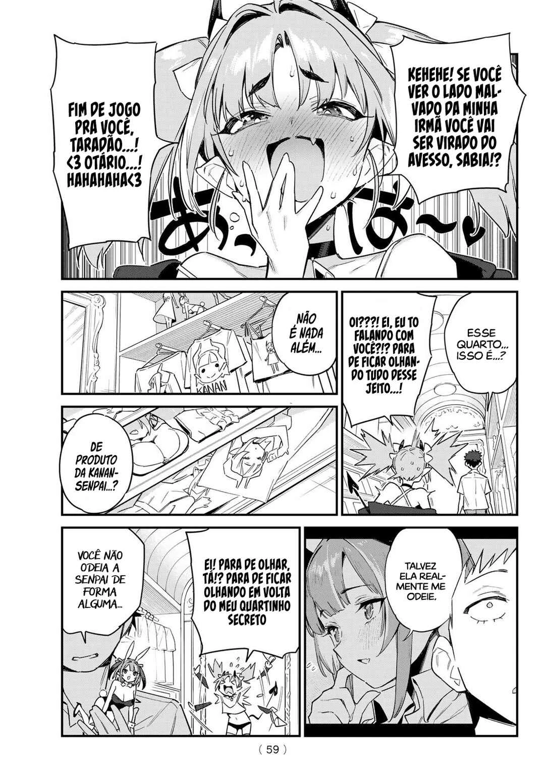 Kanan-Sama Wa Akumade Choroi — Cap. 45, pág. 8