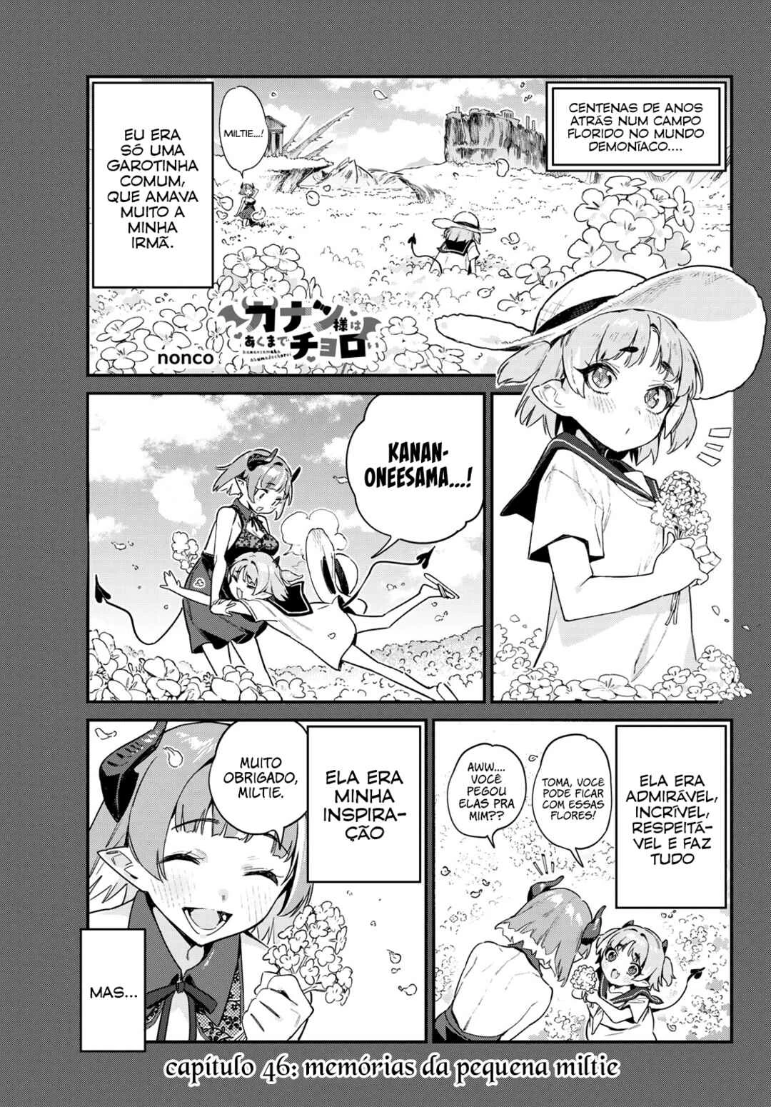 Kanan-Sama Wa Akumade Choroi — Cap. 46, pág. 3