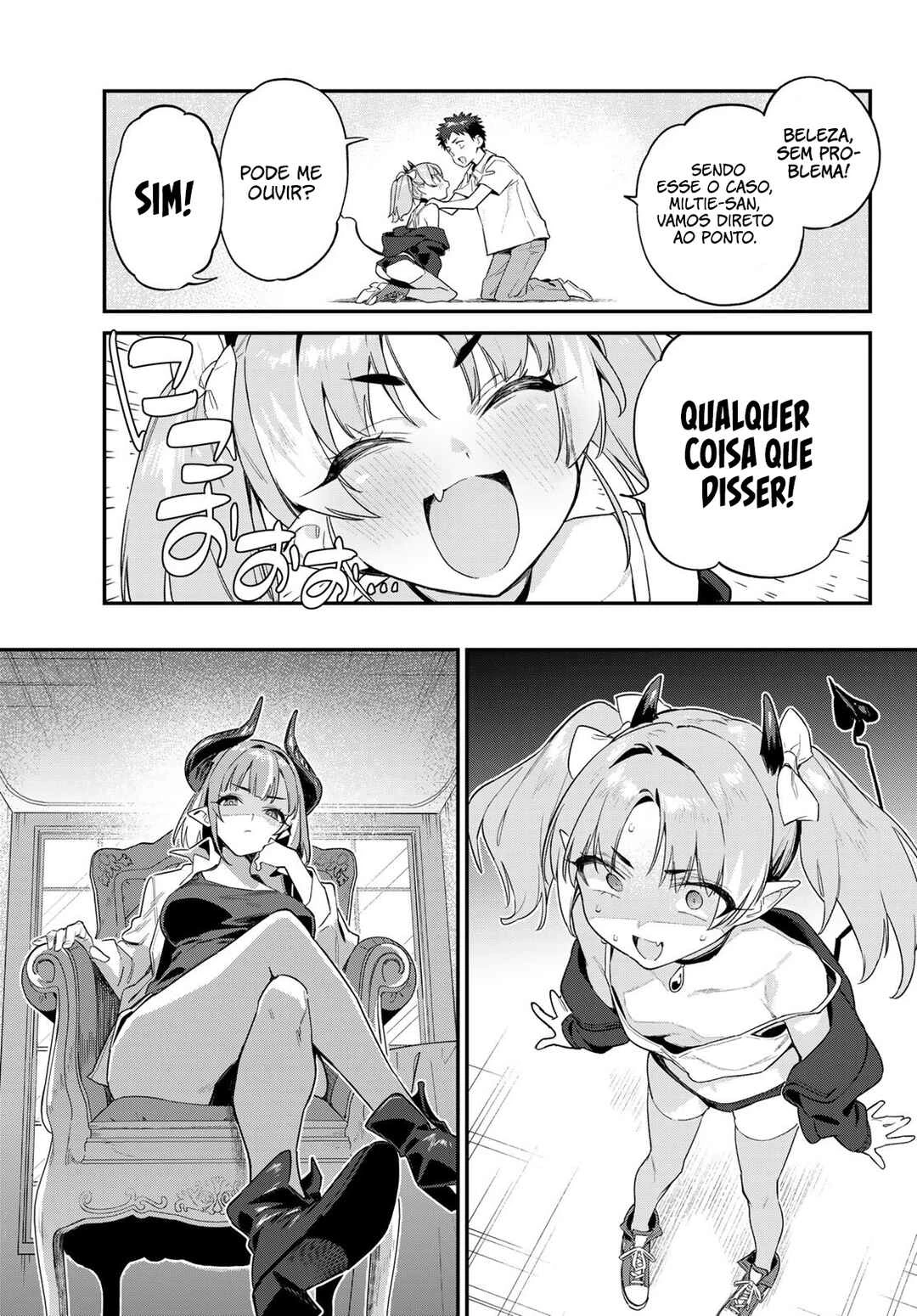 Kanan-Sama Wa Akumade Choroi — Cap. 47, pág. 8