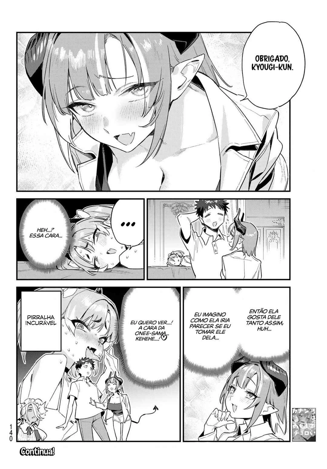 Kanan-Sama Wa Akumade Choroi — Cap. 48, pág. 9