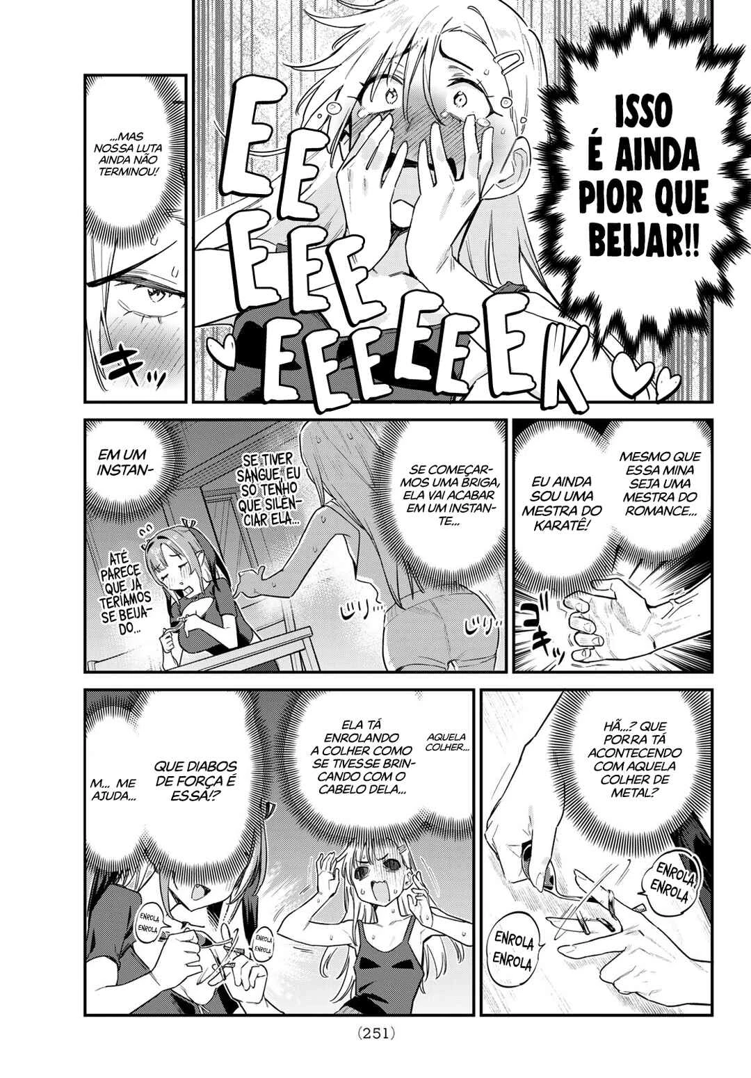 Kanan-Sama Wa Akumade Choroi — Cap. 59, pág. 8
