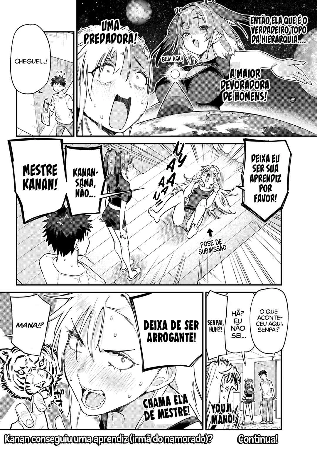 Kanan-Sama Wa Akumade Choroi — Cap. 59, pág. 9