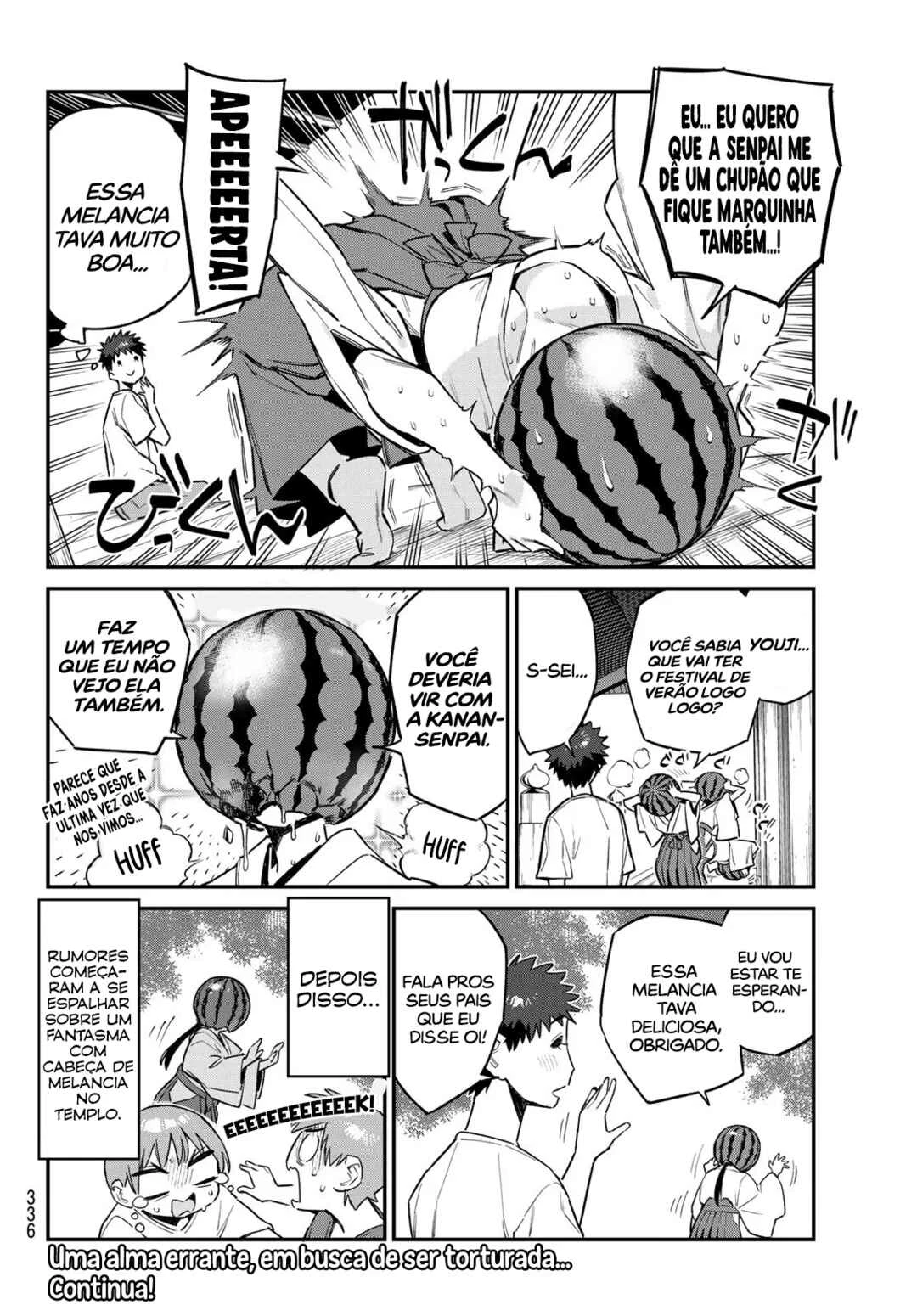 Kanan-Sama Wa Akumade Choroi — Cap. 63, pág. 9