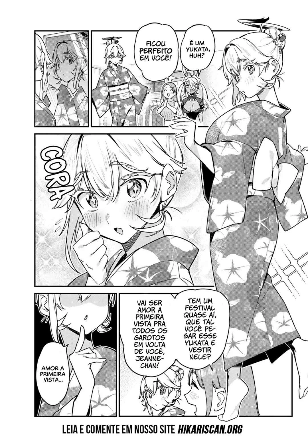 Kanan-Sama Wa Akumade Choroi — Cap. 64, pág. 8