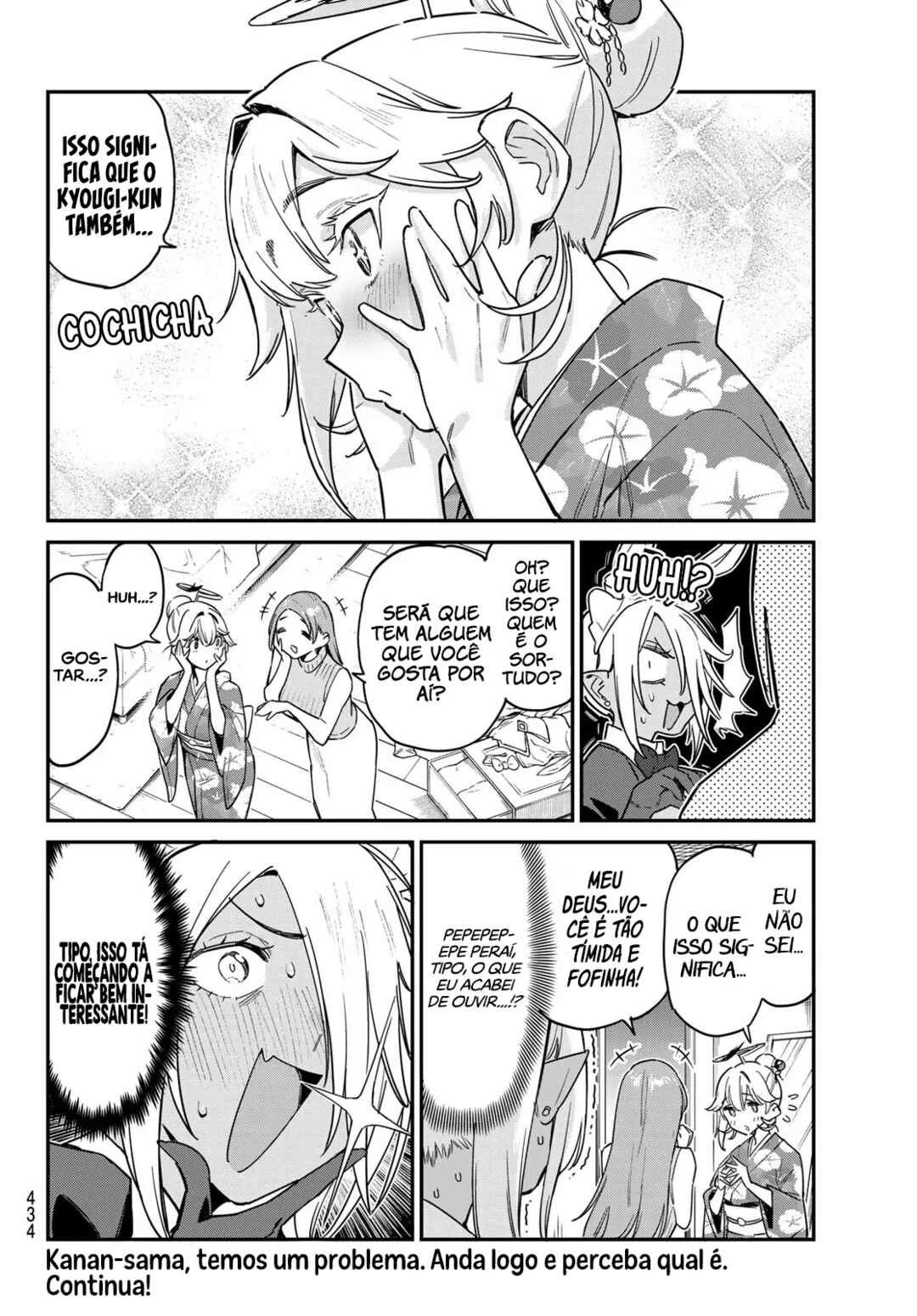 Kanan-Sama Wa Akumade Choroi — Cap. 64, pág. 9