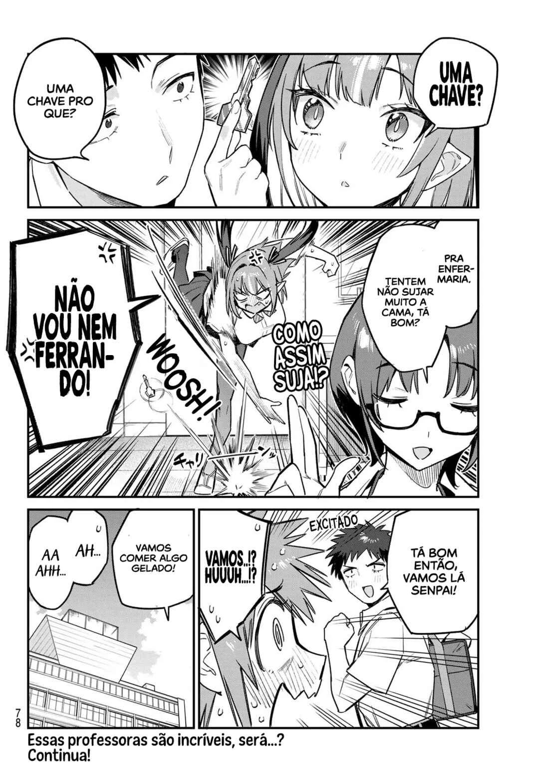 Kanan-Sama Wa Akumade Choroi — Cap. 65, pág. 9
