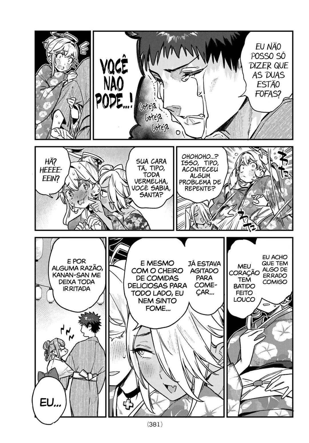 Kanan-Sama Wa Akumade Choroi — Cap. 67, pág. 8
