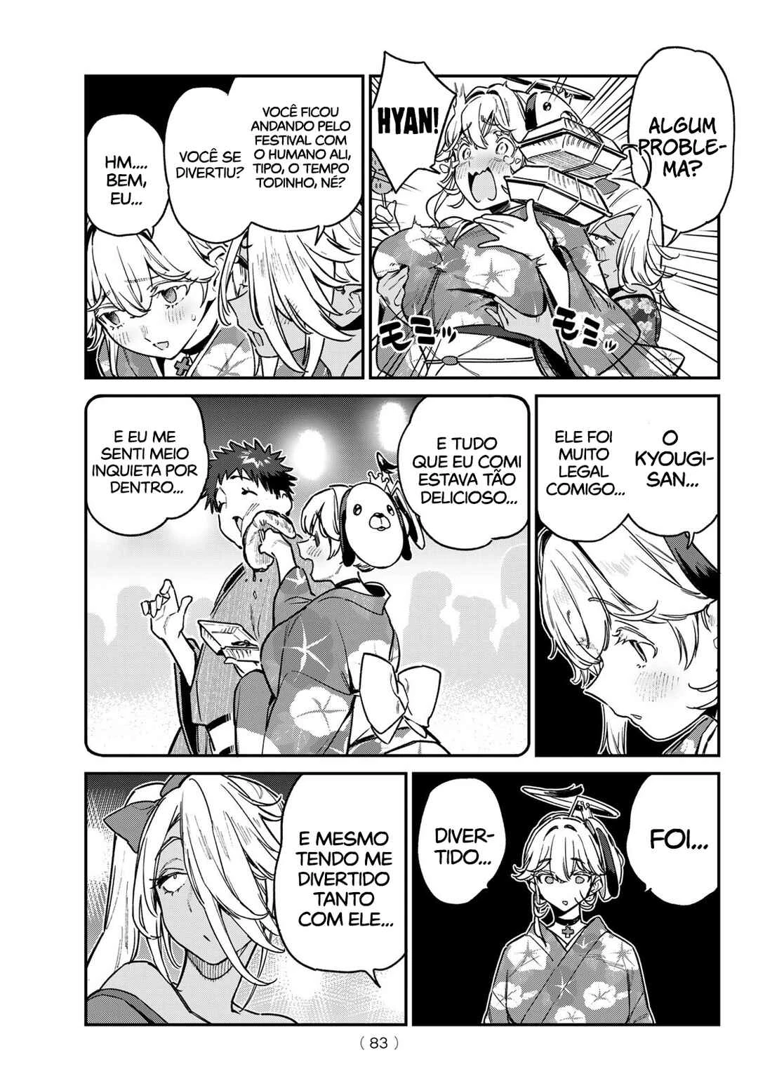 Kanan-Sama Wa Akumade Choroi — Cap. 69, pág. 4