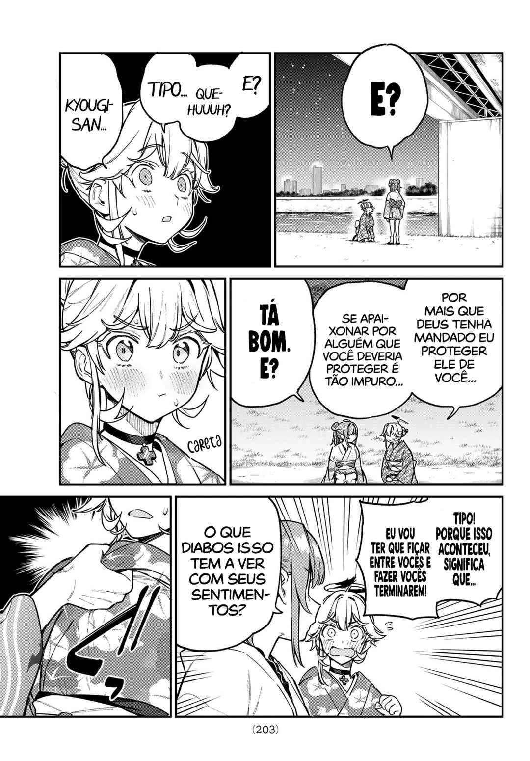 Kanan-Sama Wa Akumade Choroi — Cap. 70, pág. 4