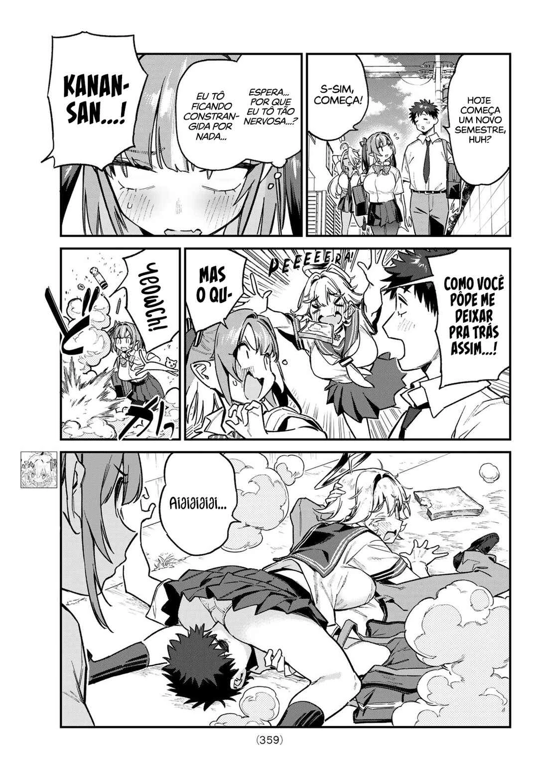 Kanan-Sama Wa Akumade Choroi — Cap. 71, pág. 4