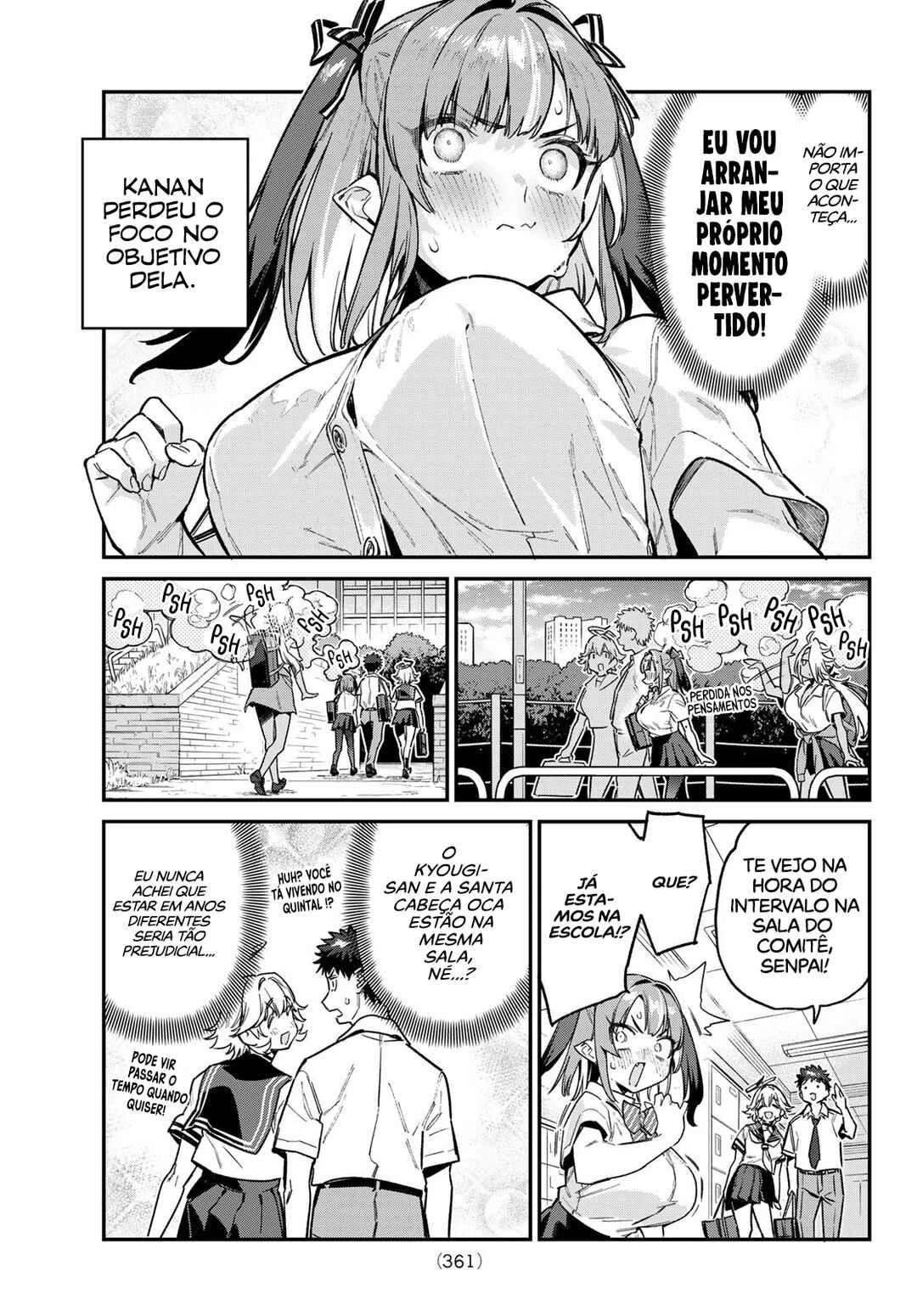 Kanan-Sama Wa Akumade Choroi — Cap. 71, pág. 6