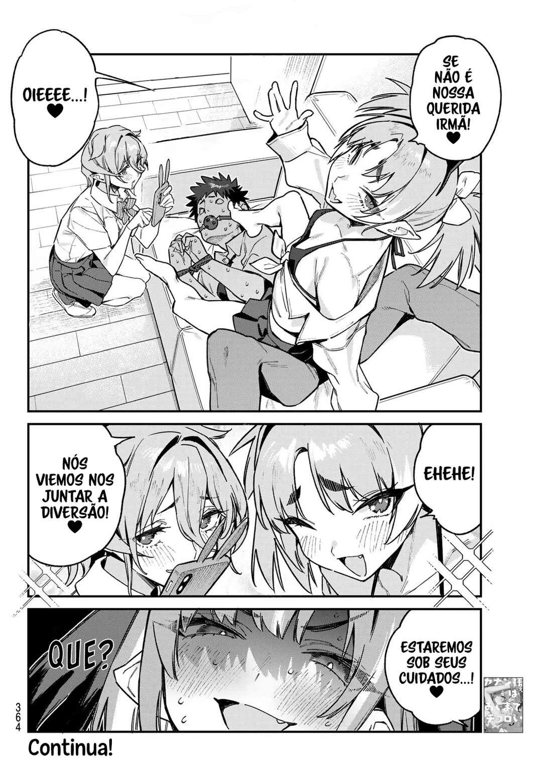 Kanan-Sama Wa Akumade Choroi — Cap. 71, pág. 9