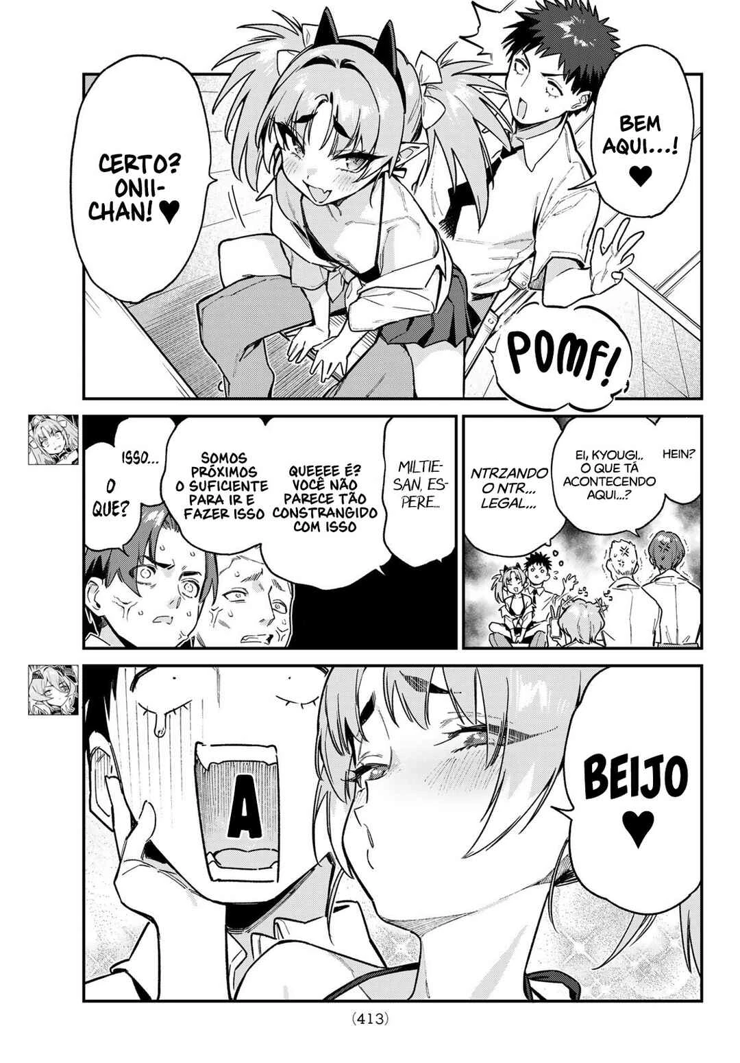 Kanan-Sama Wa Akumade Choroi — Cap. 72, pág. 4