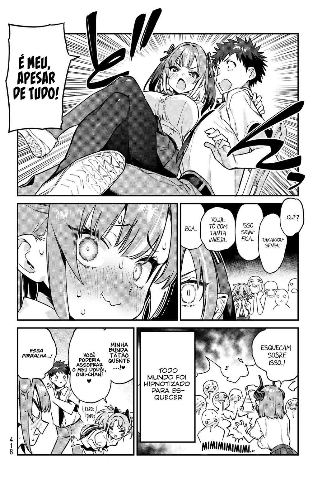 Kanan-Sama Wa Akumade Choroi — Cap. 72, pág. 9