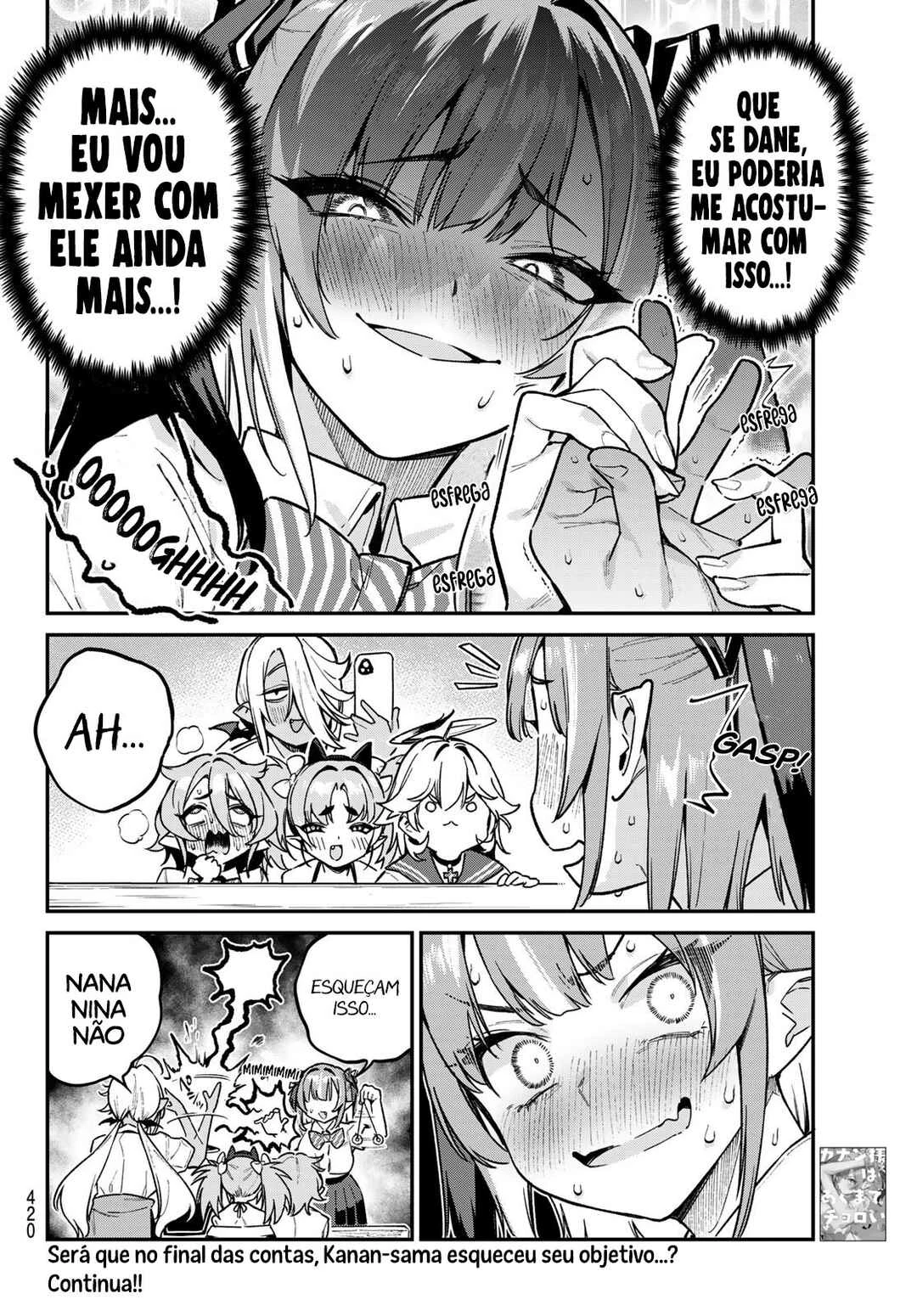 Kanan-Sama Wa Akumade Choroi — Cap. 73, pág. 9