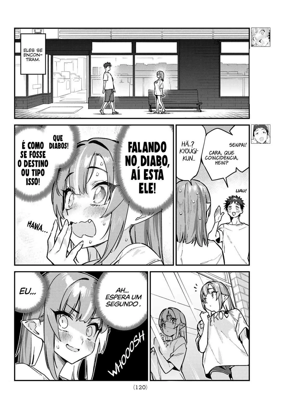 Kanan-Sama Wa Akumade Choroi — Cap. 74, pág. 3