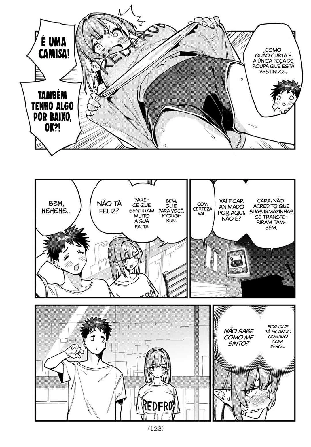 Kanan-Sama Wa Akumade Choroi — Cap. 74, pág. 6