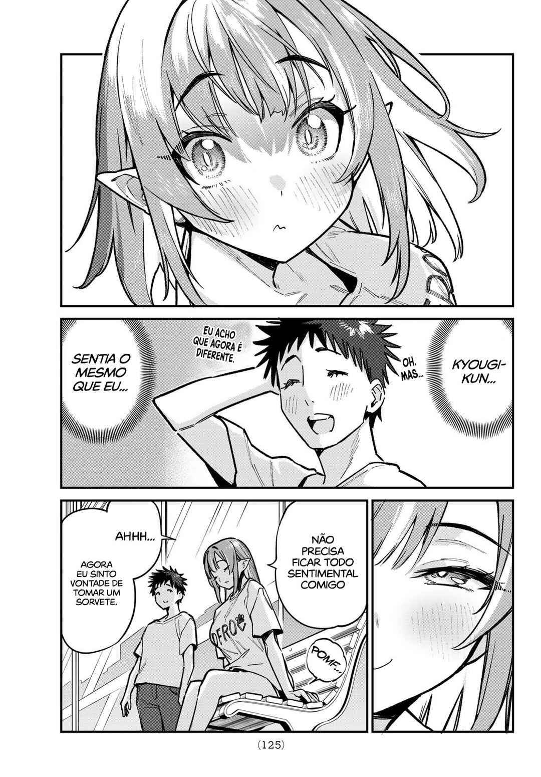Kanan-Sama Wa Akumade Choroi — Cap. 74, pág. 8