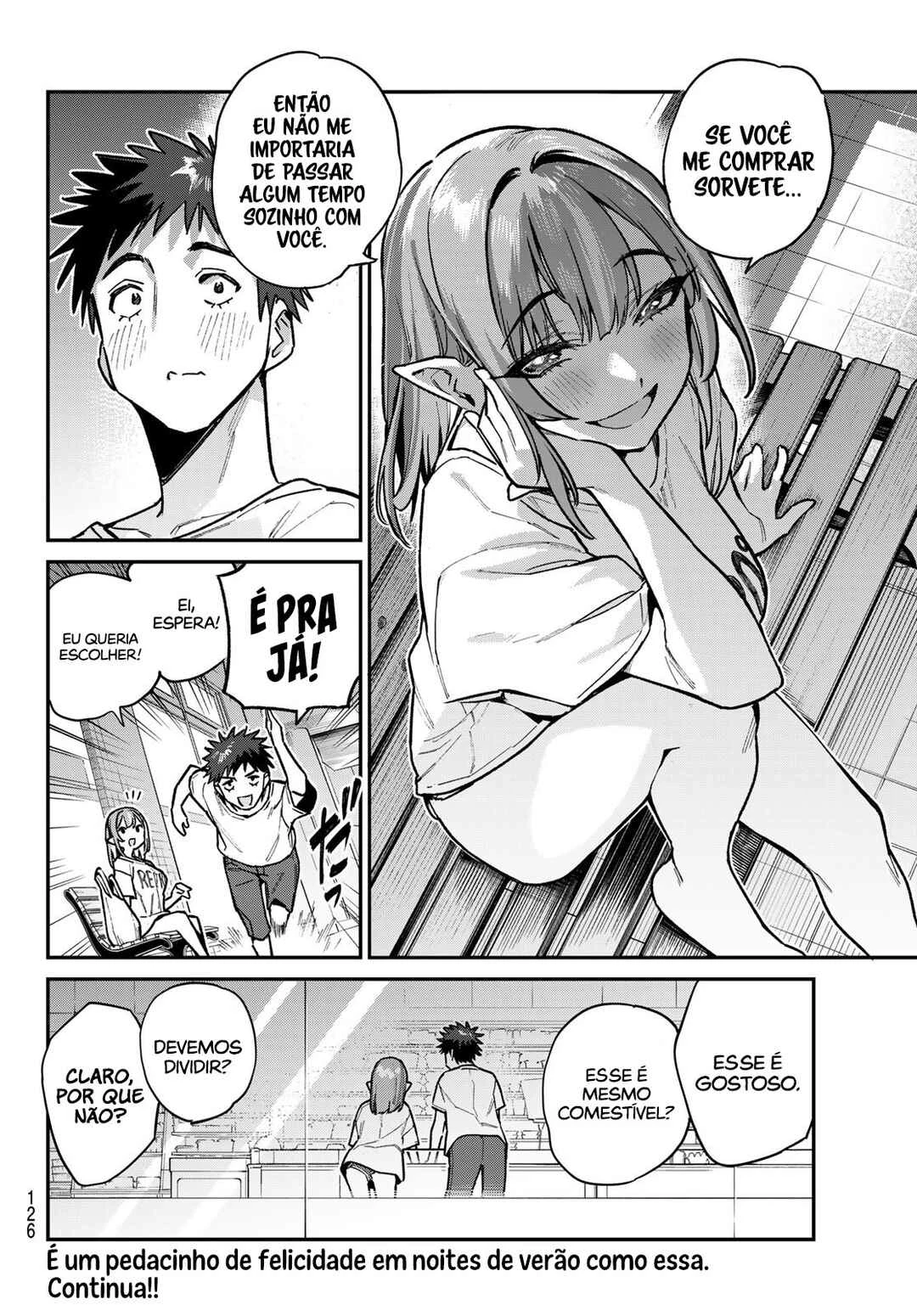 Kanan-Sama Wa Akumade Choroi — Cap. 74, pág. 9