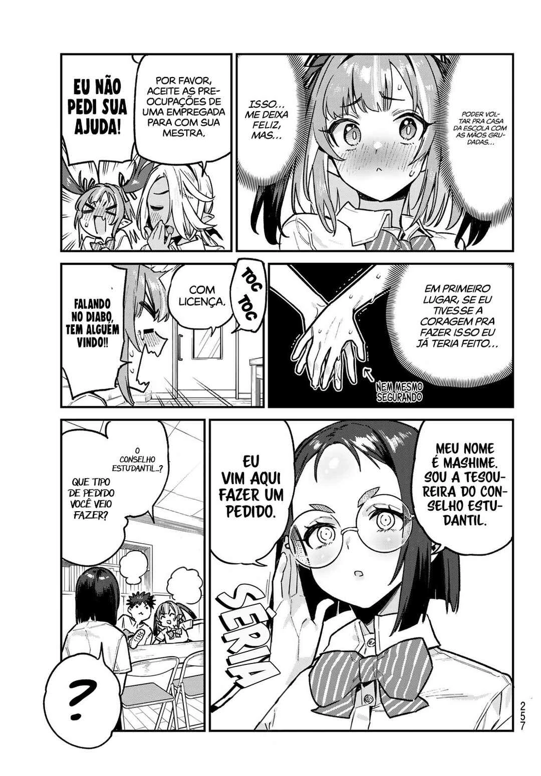 Kanan-Sama Wa Akumade Choroi — Cap. 75, pág. 6