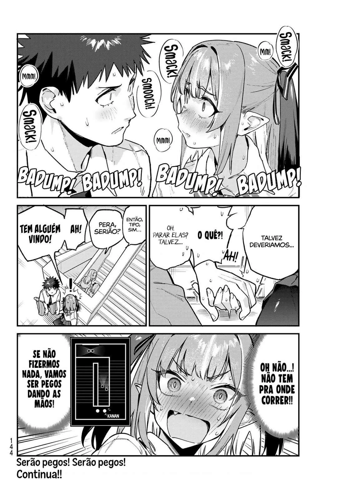 Kanan-Sama Wa Akumade Choroi — Cap. 76, pág. 9