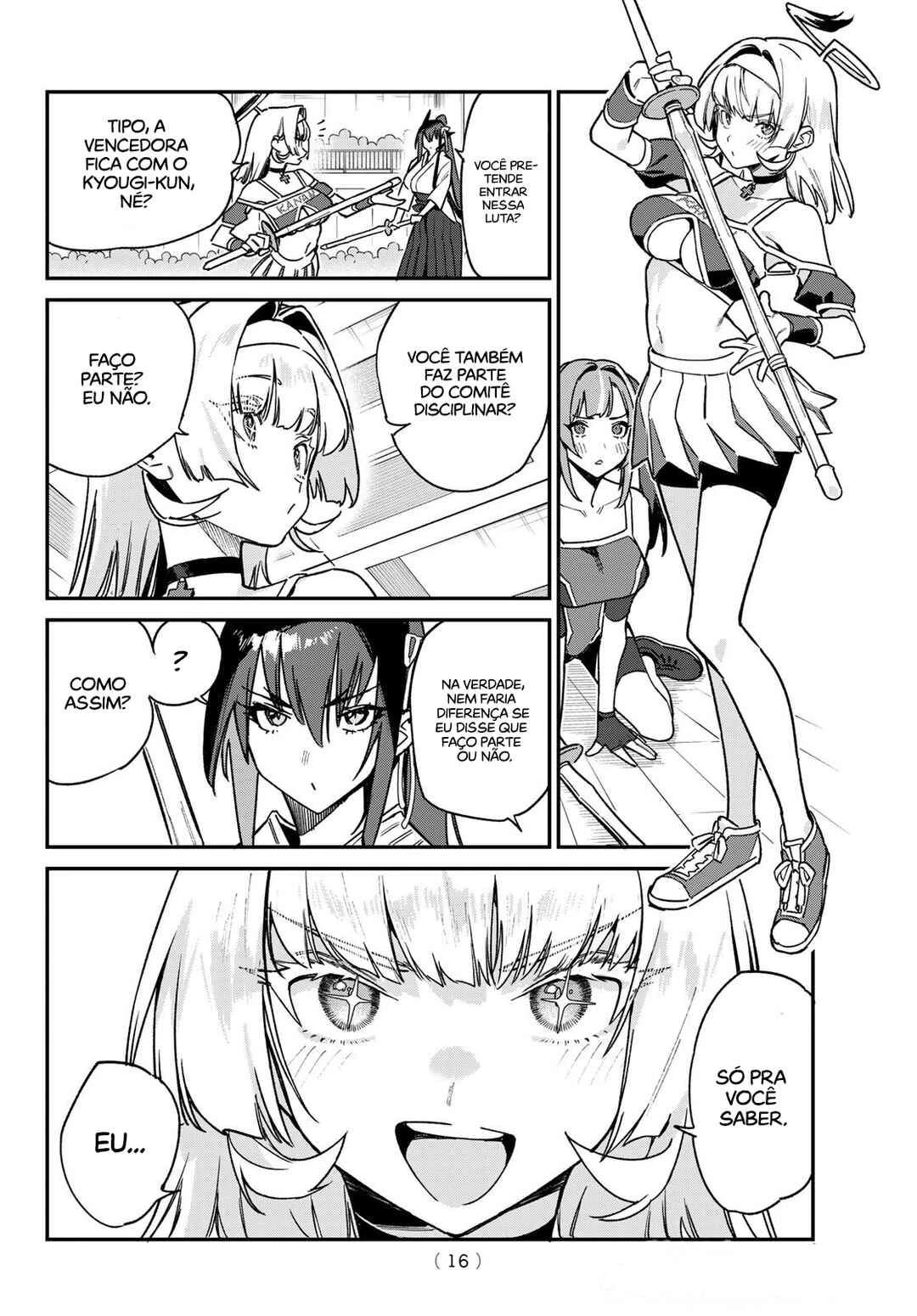 Kanan-Sama Wa Akumade Choroi — Cap. 85, pág. 4
