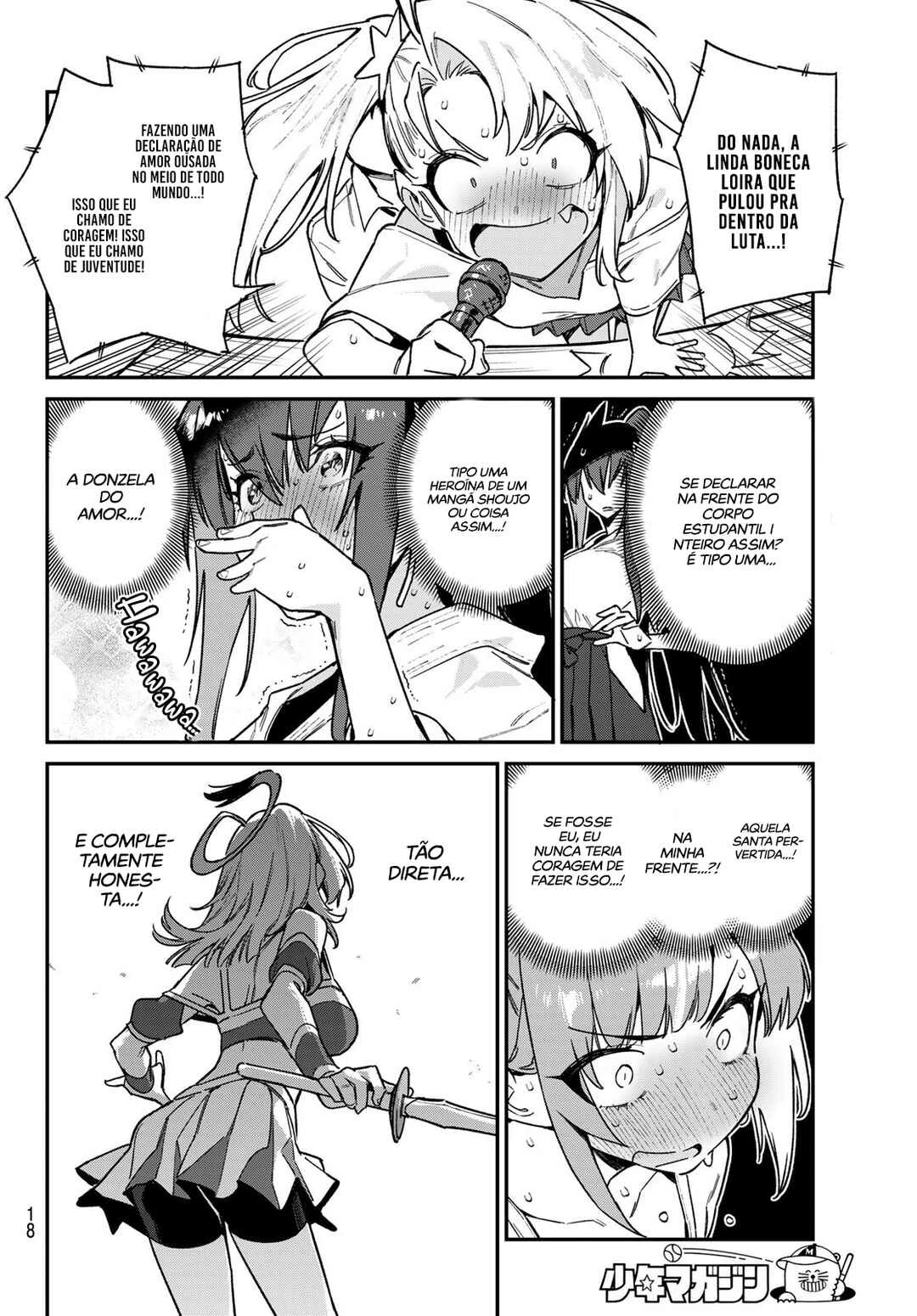 Kanan-Sama Wa Akumade Choroi — Cap. 85, pág. 6