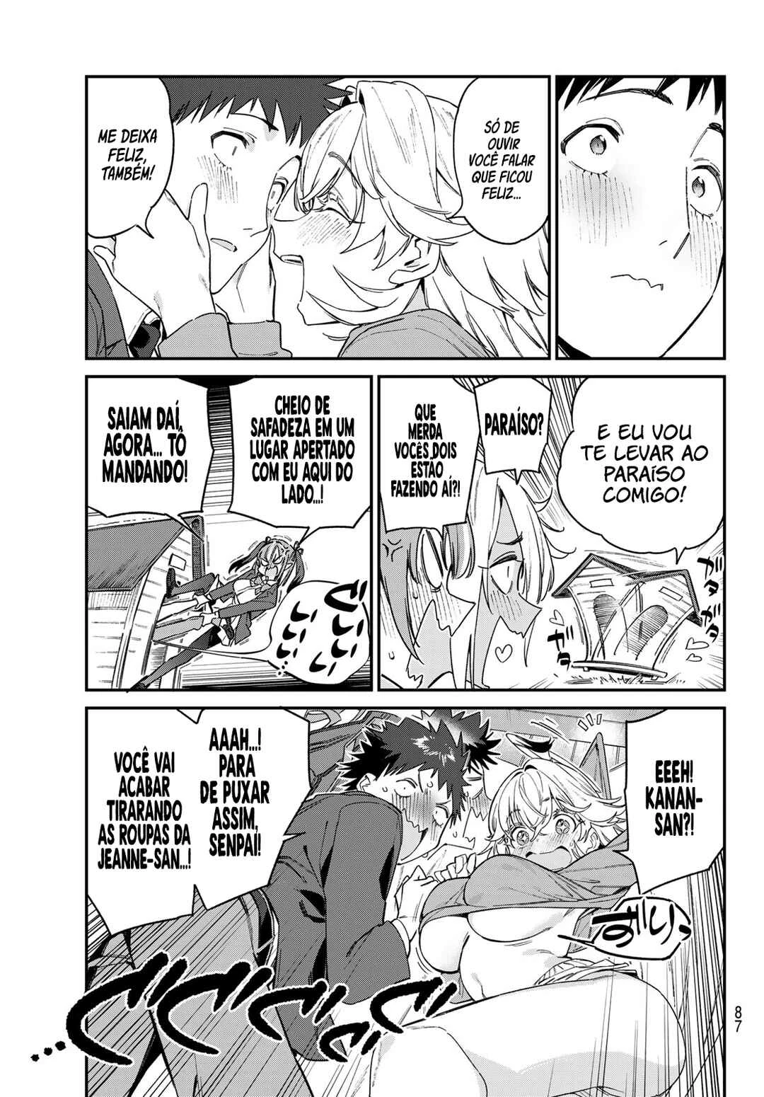 Kanan-Sama Wa Akumade Choroi — Cap. 89, pág. 9