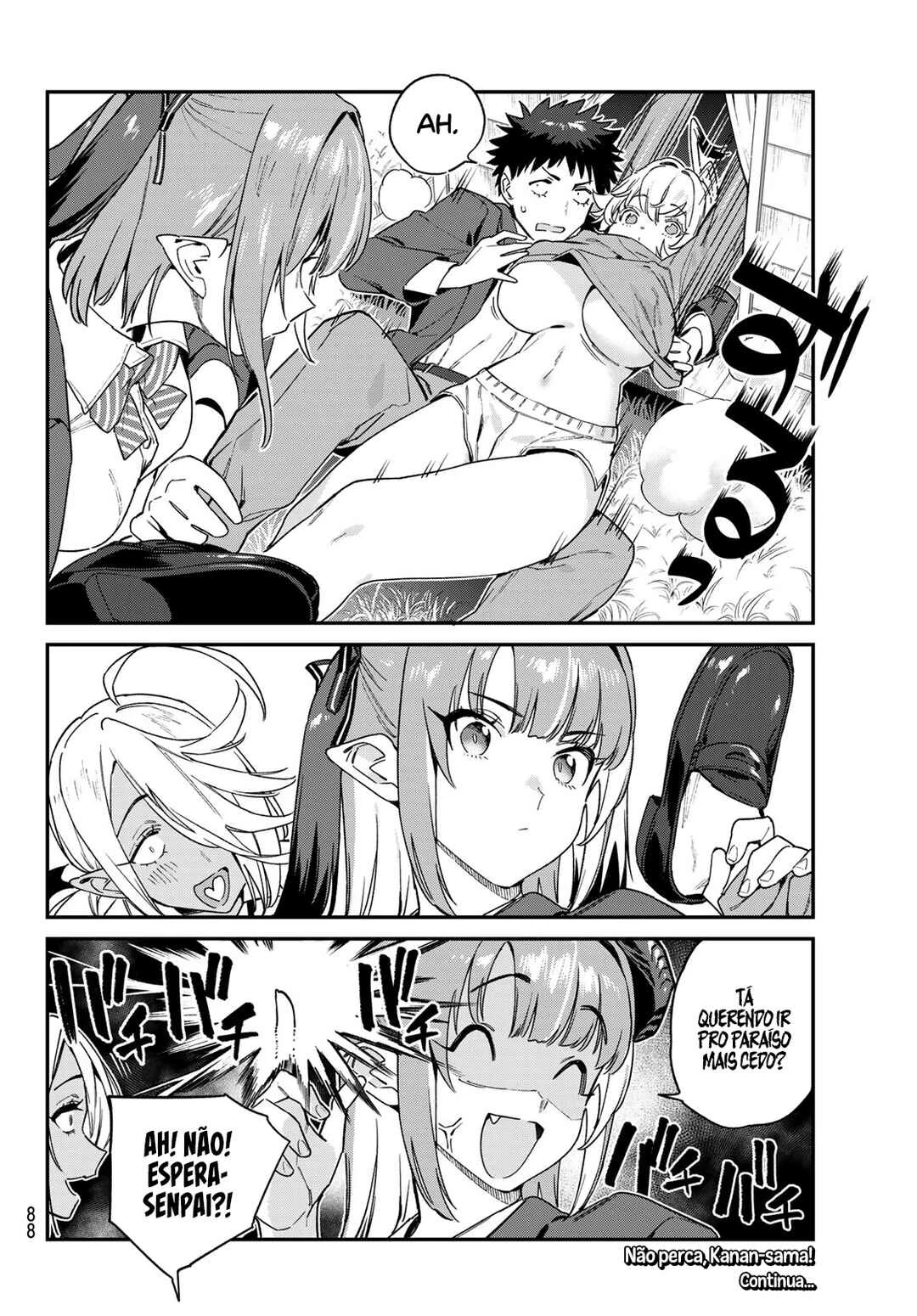 Kanan-Sama Wa Akumade Choroi — Cap. 89, pág. 10