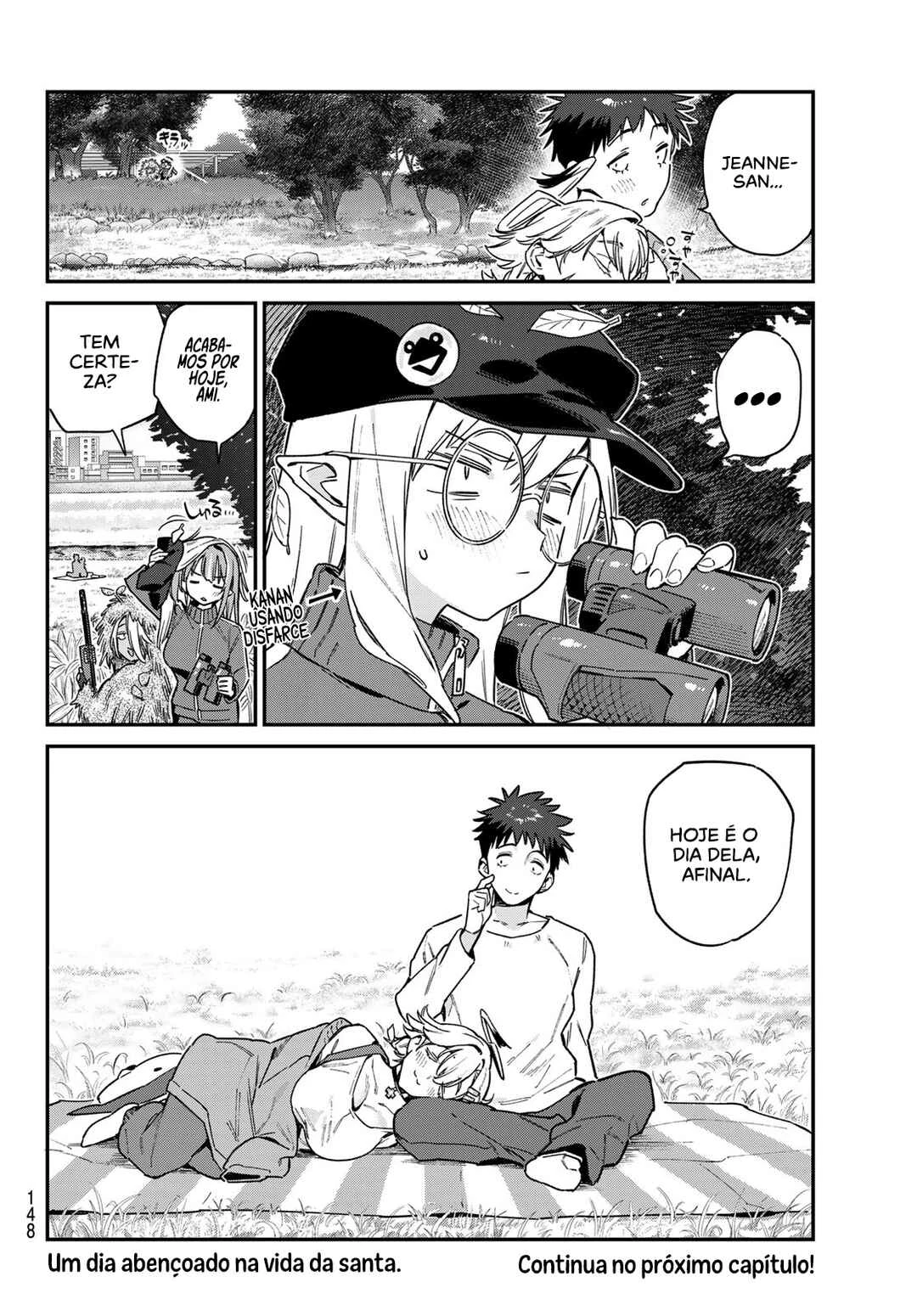 Kanan-Sama Wa Akumade Choroi — Cap. 94, pág. 9