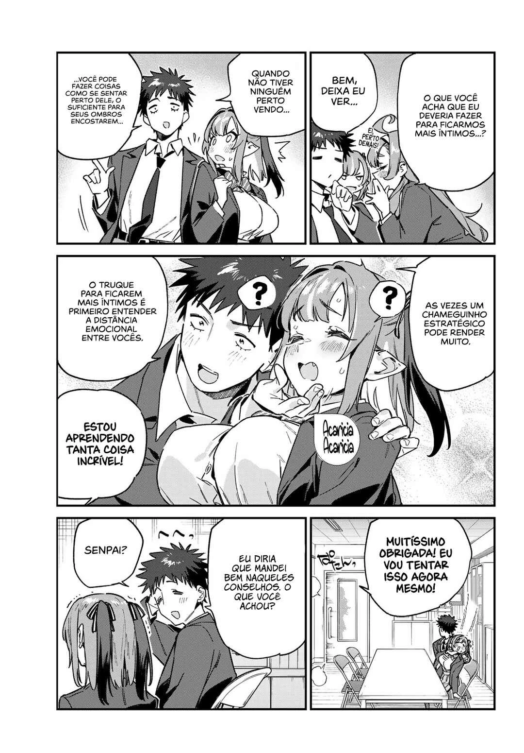 Kanan-Sama Wa Akumade Choroi — Cap. 95, pág. 8