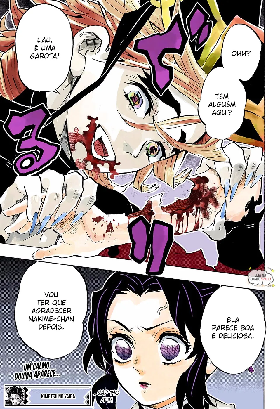 Kimetsu no Yaiba — Cap. 140, pág. 22