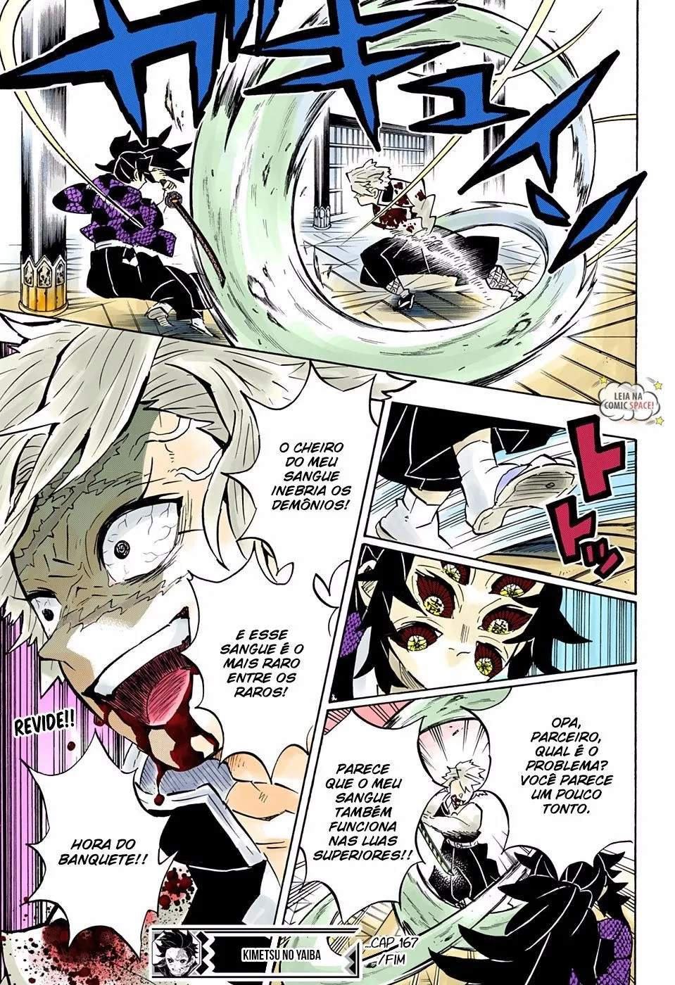 Kimetsu no Yaiba — Cap. 167, pág. 19