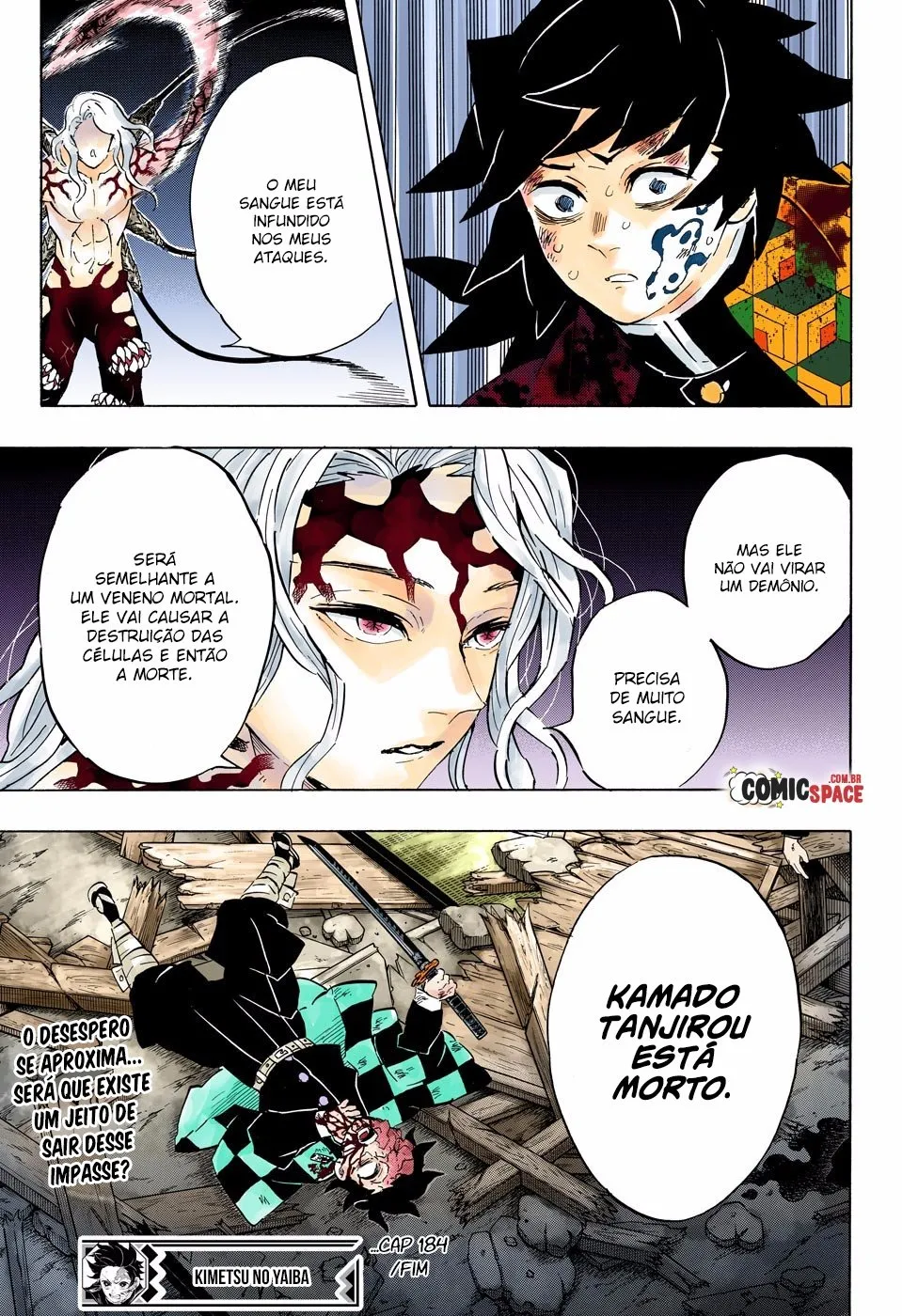 Kimetsu no Yaiba — Cap. 184, pág. 20