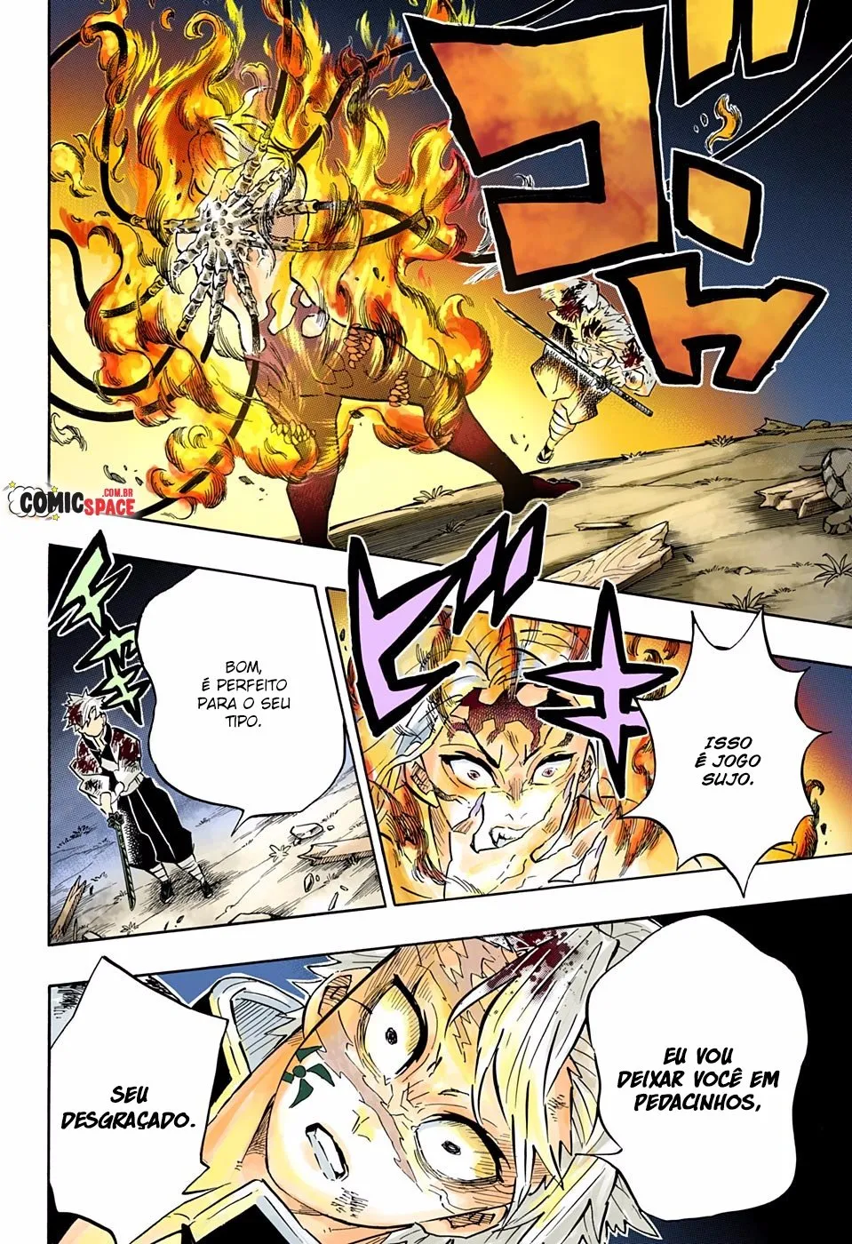 Kimetsu no Yaiba — Cap. 185, pág. 17
