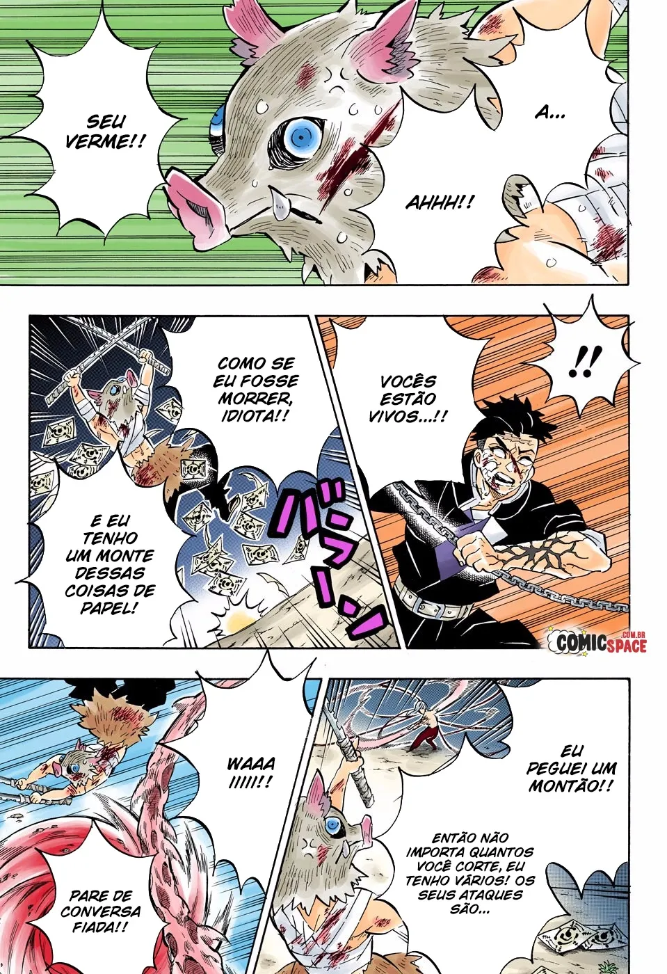 Kimetsu no Yaiba — Cap. 190, pág. 12
