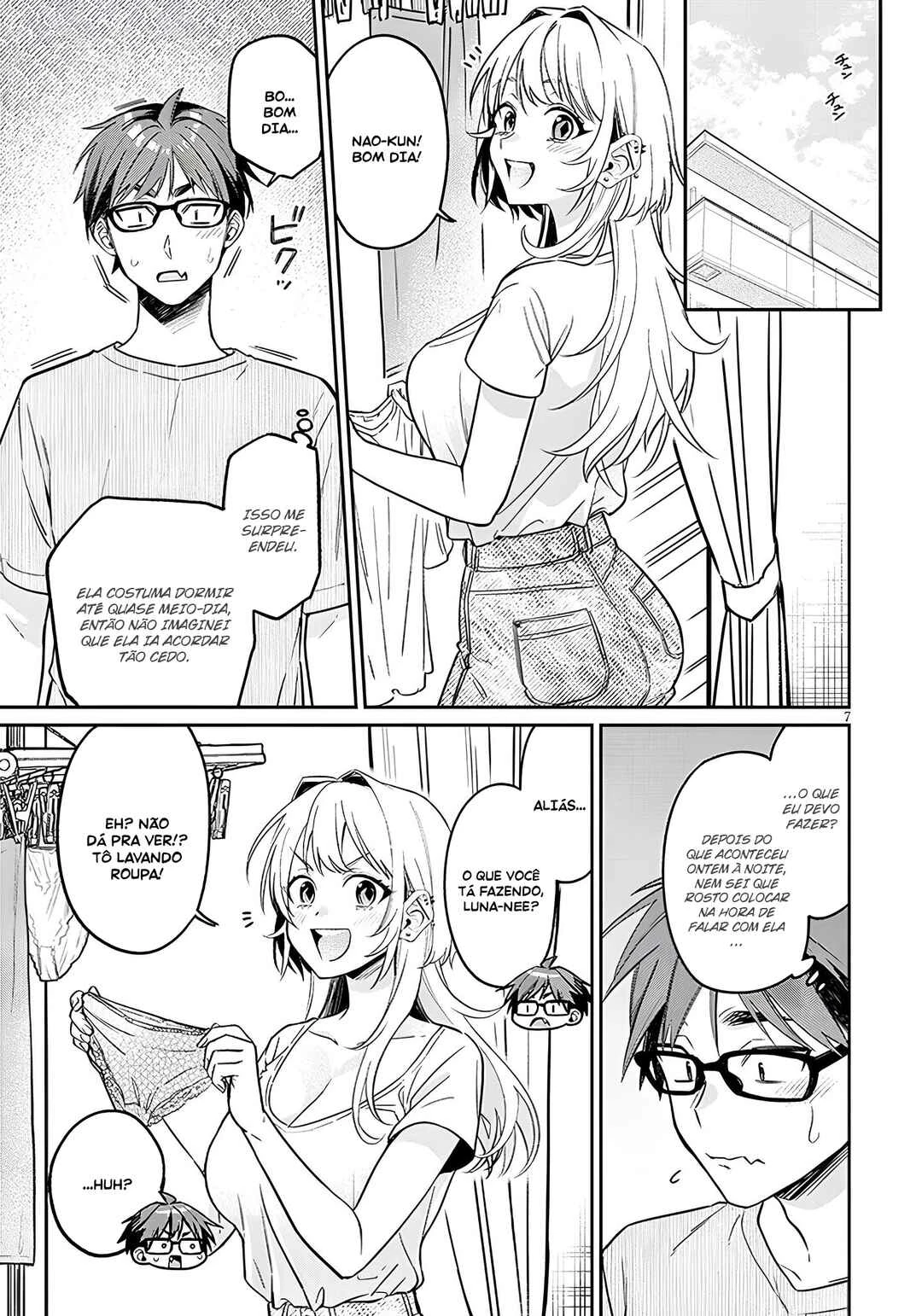 Kuse Tsuyo Kanojo wa Toko ni Izanau — Cap. 15, pág. 8