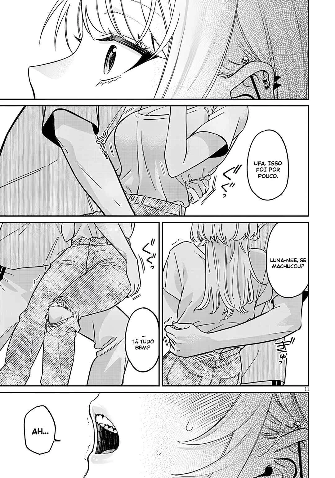 Kuse Tsuyo Kanojo wa Toko ni Izanau — Cap. 15, pág. 12