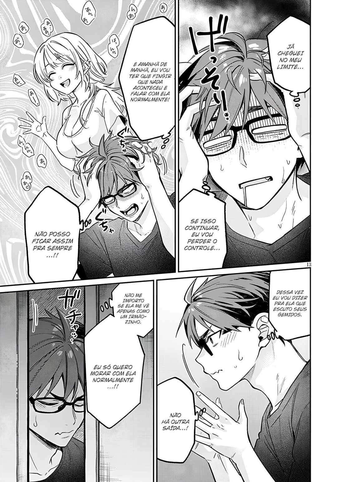 Kuse Tsuyo Kanojo wa Toko ni Izanau — Cap. 15, pág. 14