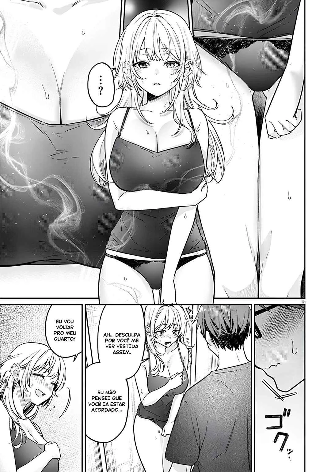 Kuse Tsuyo Kanojo wa Toko ni Izanau — Cap. 15, pág. 16