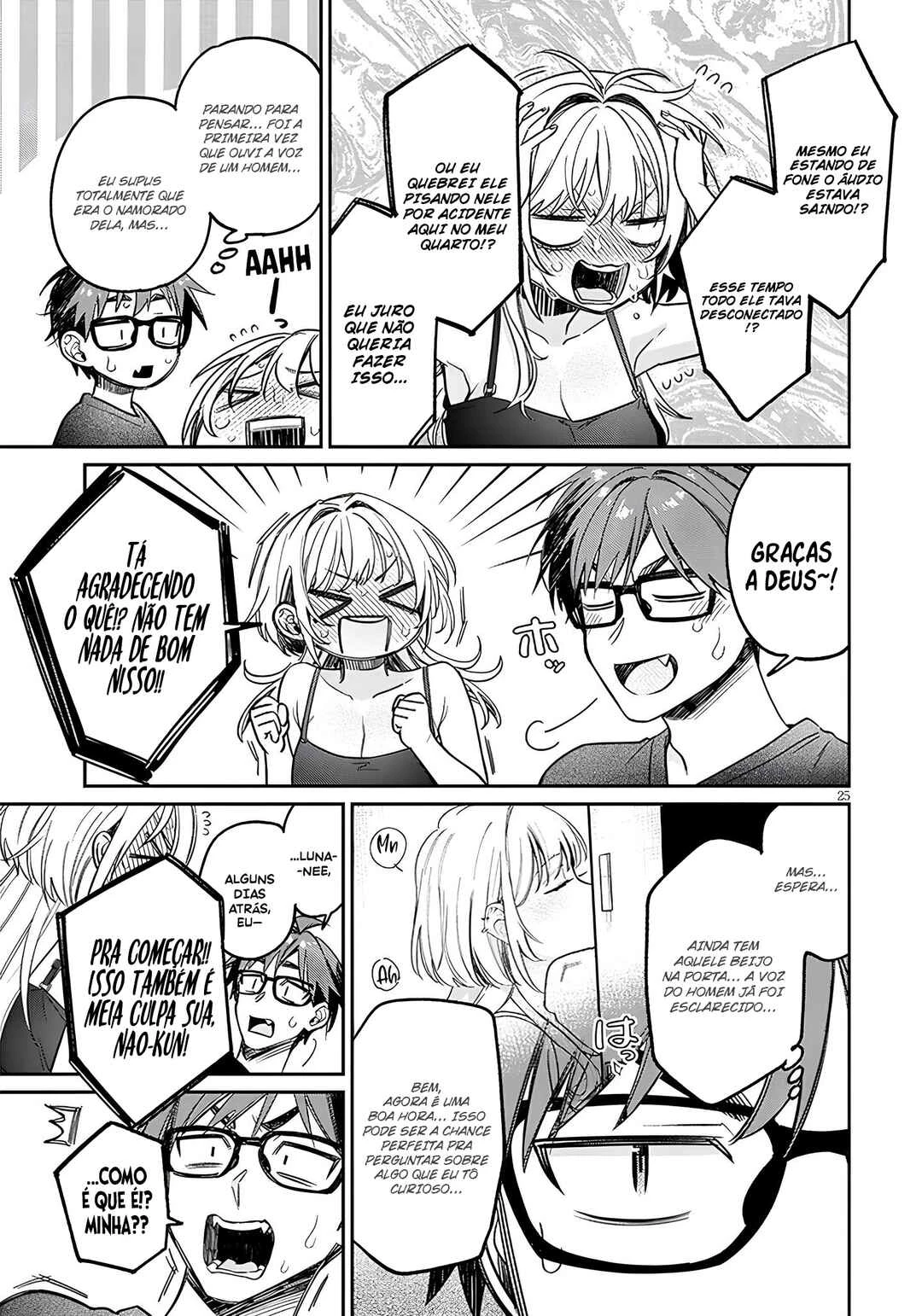 Kuse Tsuyo Kanojo wa Toko ni Izanau — Cap. 15, pág. 26