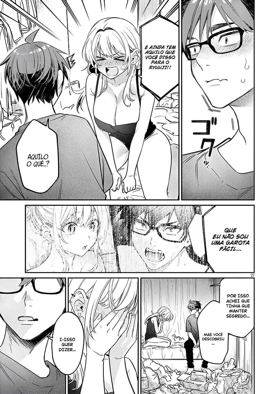 Kuse Tsuyo Kanojo wa Toko ni Izanau — Cap. 15, pág. 28
