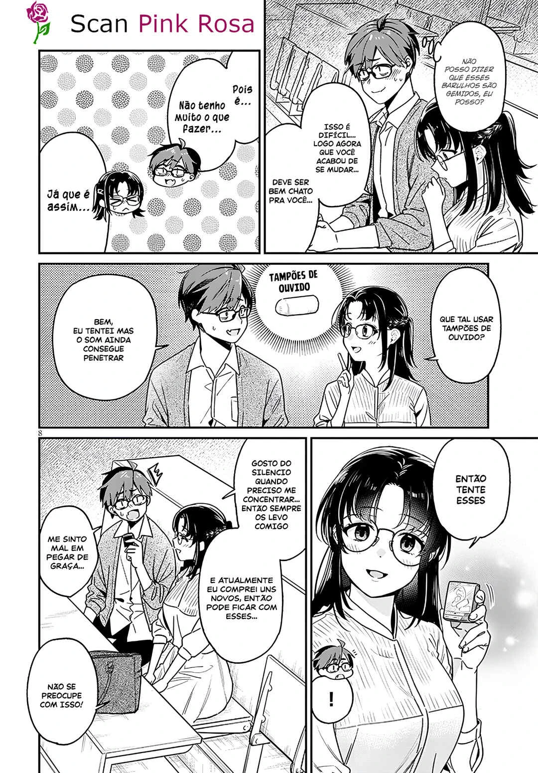 Kuse Tsuyo Kanojo wa Toko ni Izanau — Cap. 2, pág. 9