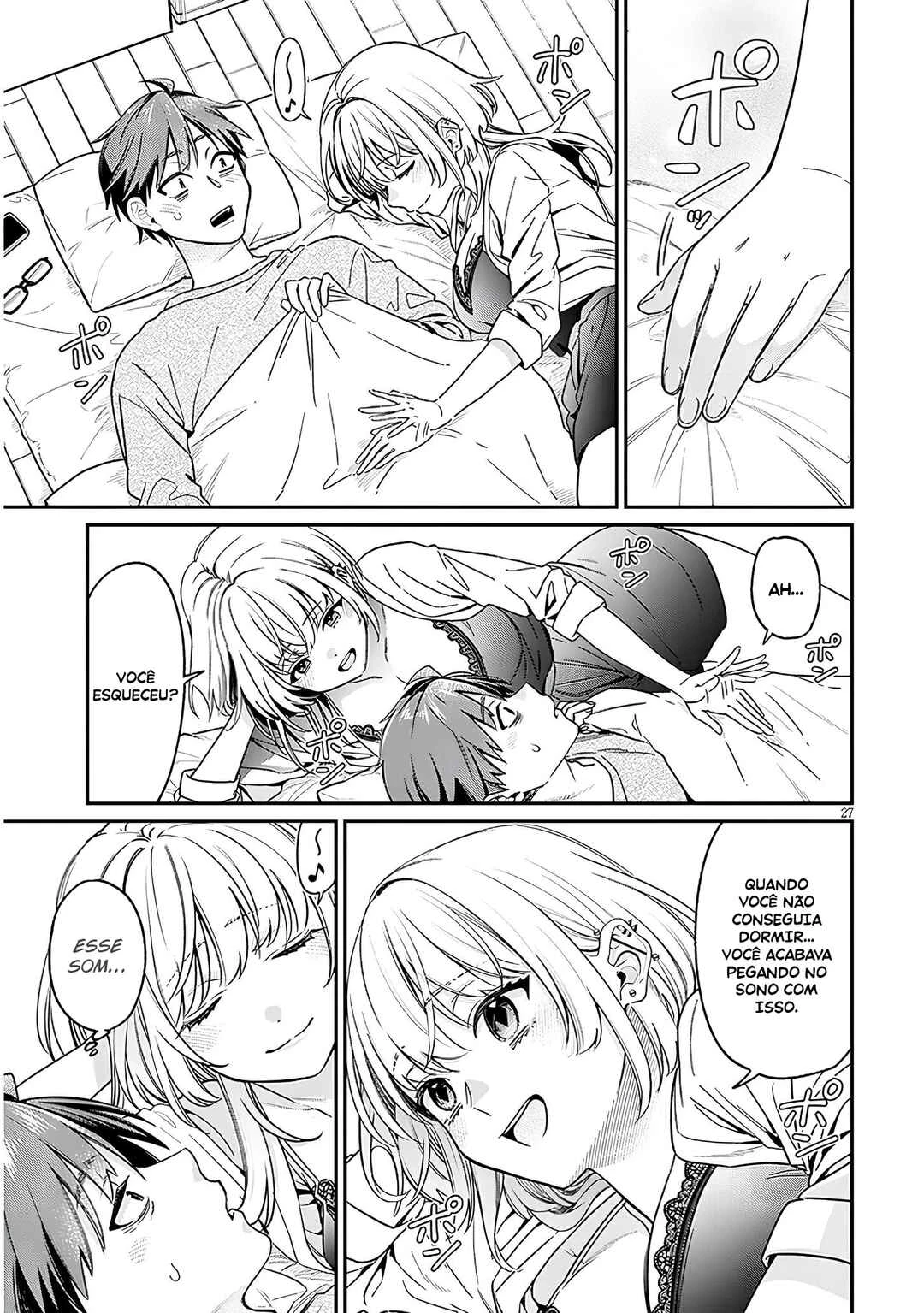 Kuse Tsuyo Kanojo wa Toko ni Izanau — Cap. 2, pág. 27