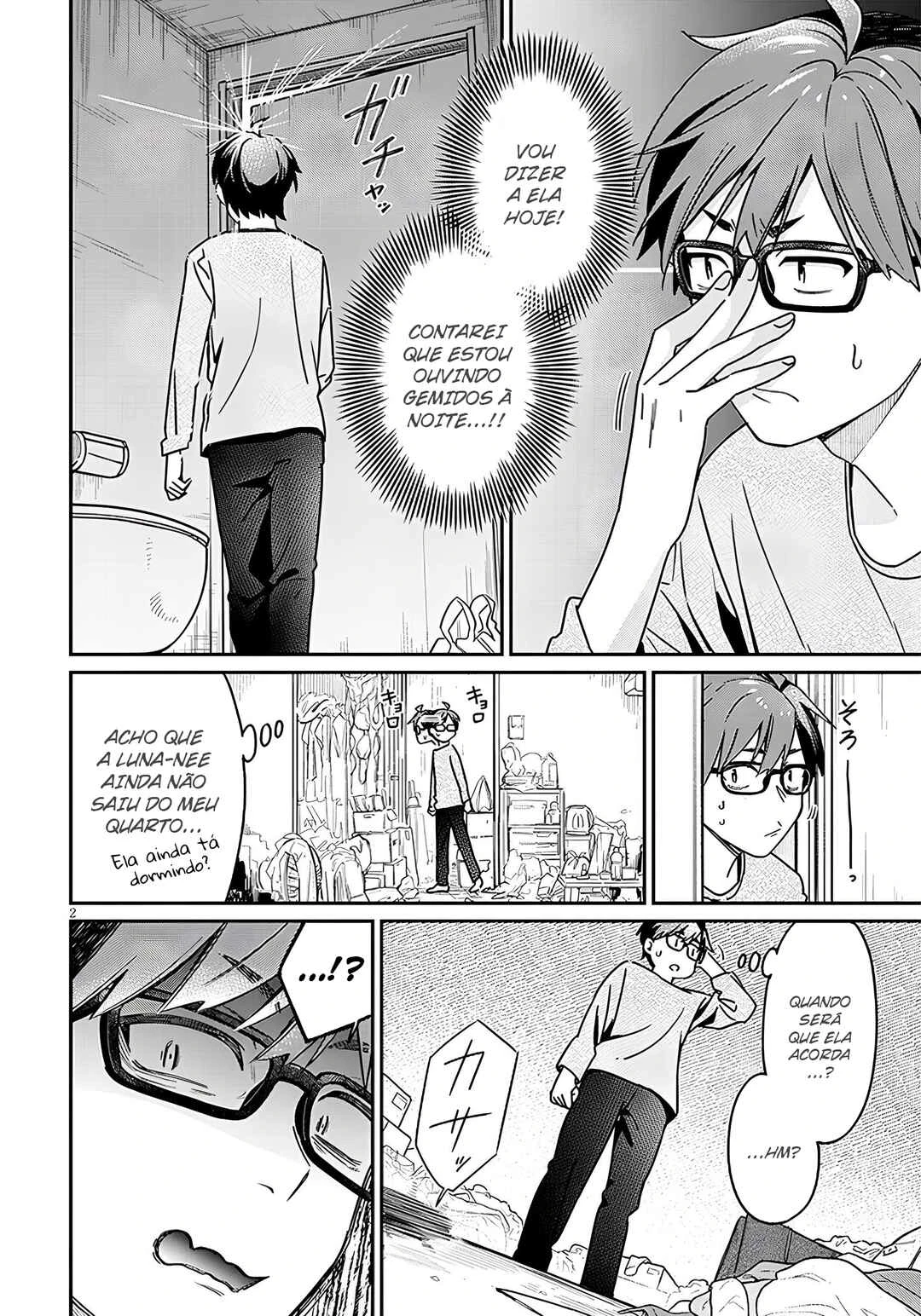 Kuse Tsuyo Kanojo wa Toko ni Izanau — Cap. 3, pág. 3