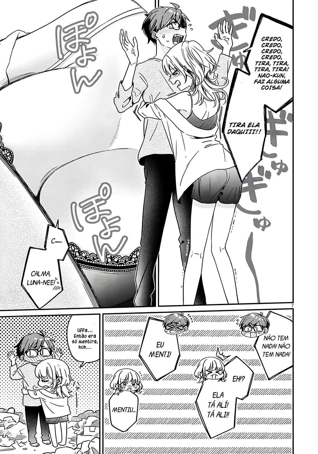 Kuse Tsuyo Kanojo wa Toko ni Izanau — Cap. 3, pág. 8